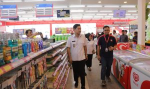 Wakil Wali Kota Kotamobagu, Rendy Virgiawan Mangkat, S.H., M.H Resmikan Alfamidi Super di Kota Kotamobagu.