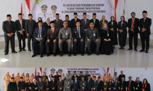 Pemkot Kotamobagu merotasi 19 pejabat Eselon II sebagai penyegaran birokrasi. Wakil Wali Kota Rendy Mangkat menekankan peningkatan kinerja dan pelayanan publik.