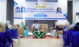 Fakultas Kedokteran UMGO menggelar Kuliah Pakar Midwifery untuk mendorong bidan lebih profesional, taat etik, hukum, dan standar keselamatan pasien kebidanan modern.